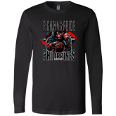 Fighting Pride Of The Philippines Boxing Unisex Jersey Long Sleeve T-Shirt